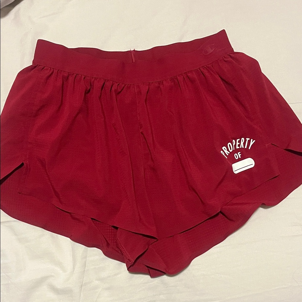Champion Women's Red Athletic Shorts